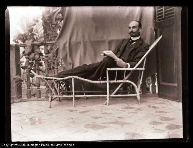 Man in Lounge Chair